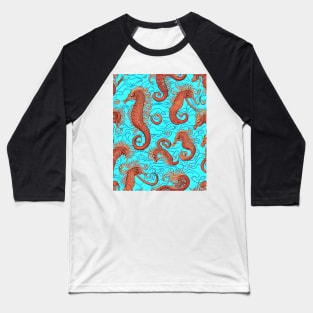 Sea Horses Baseball T-Shirt